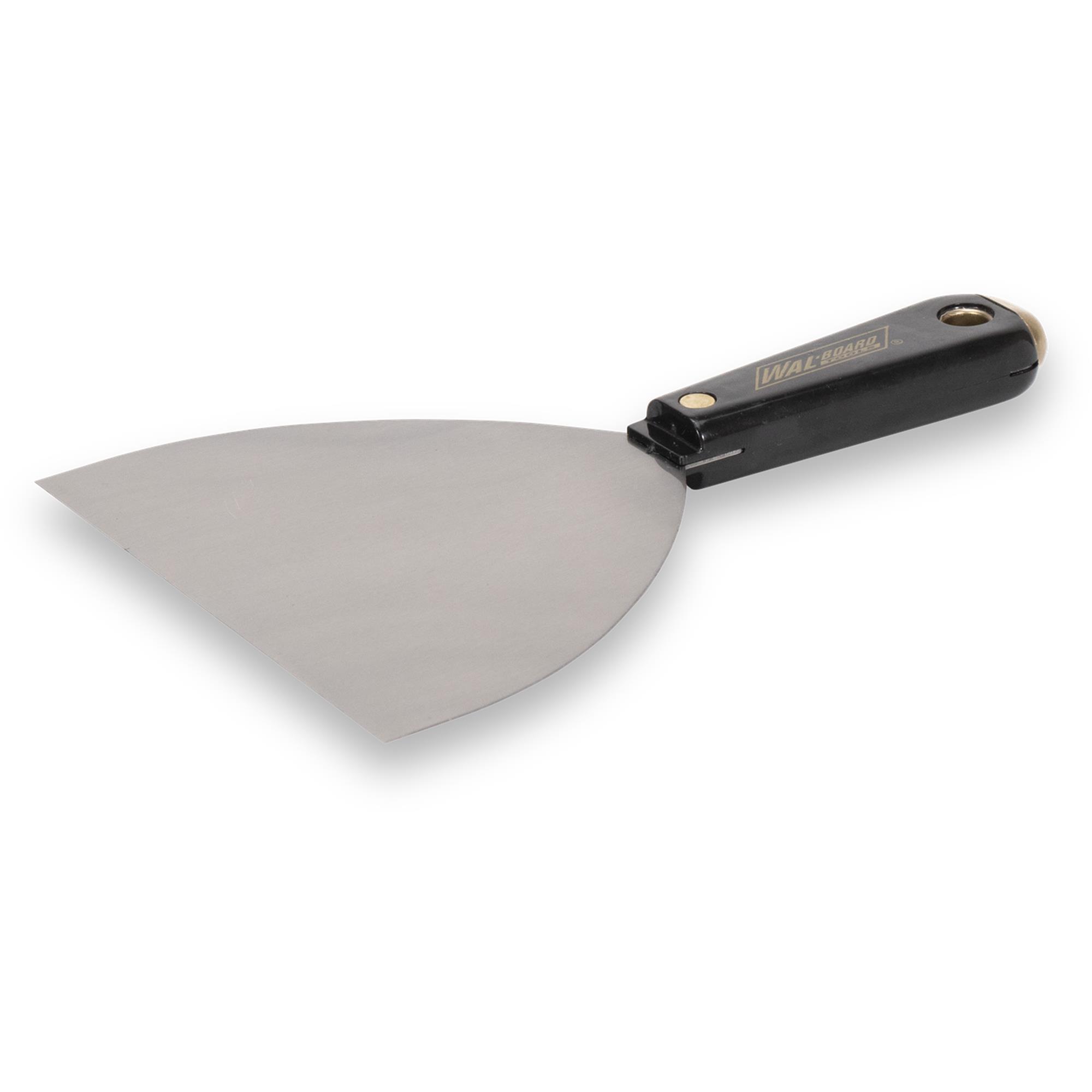 Wal-Board Hammer-End Knife — 6in., Carbon Steel Blade, Tapered Handle, Model# 022-076
